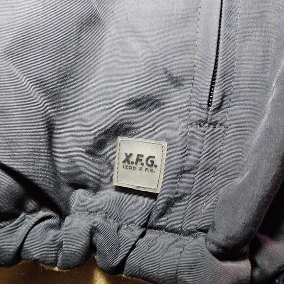 IZOD PerformX Mens Full Zip Reversible Fleece/soft Shell Vest Yellow/Black M - Picture 2 of 11